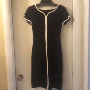 Black and White Dress
